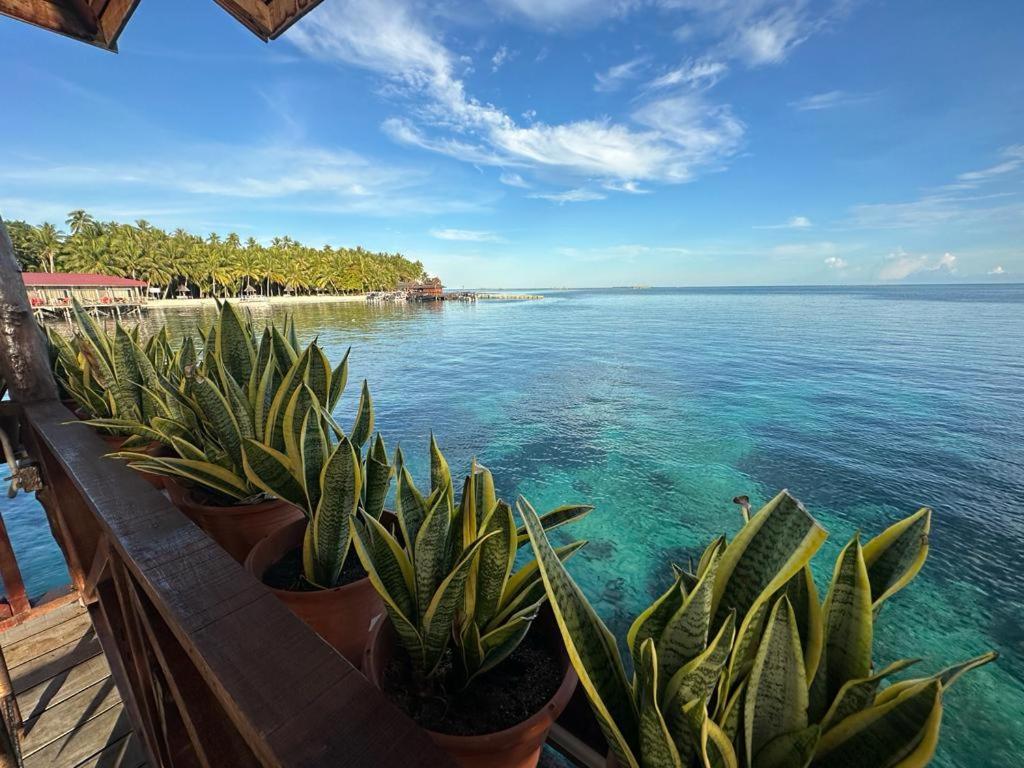 Mabul Backpackers Leilighet Mabul Island Eksteriør bilde