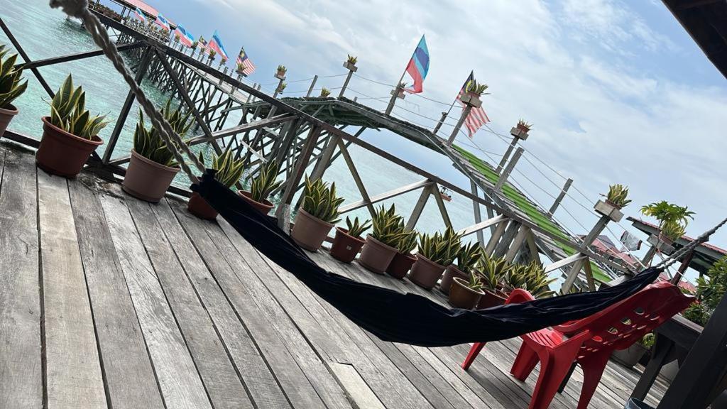 Mabul Backpackers Leilighet Mabul Island Eksteriør bilde