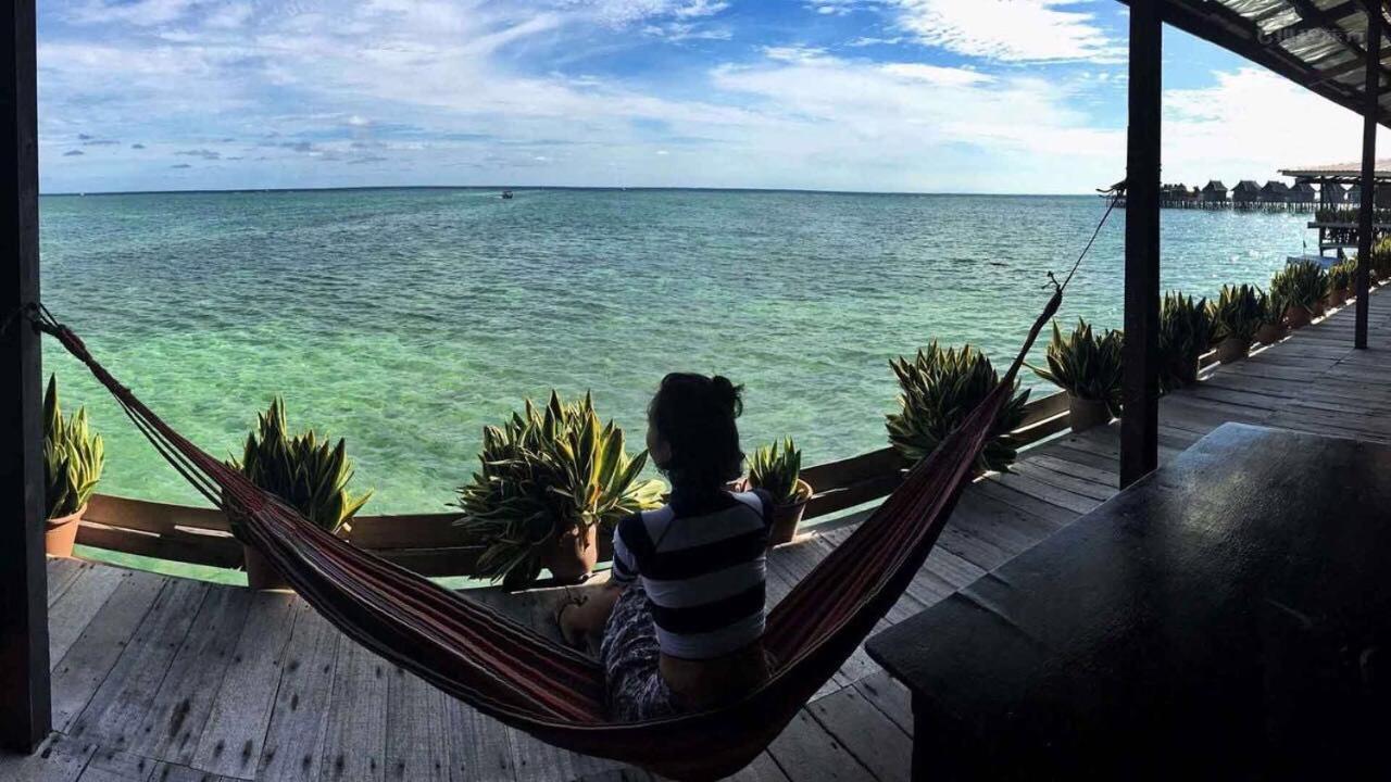 Mabul Backpackers Leilighet Mabul Island Eksteriør bilde